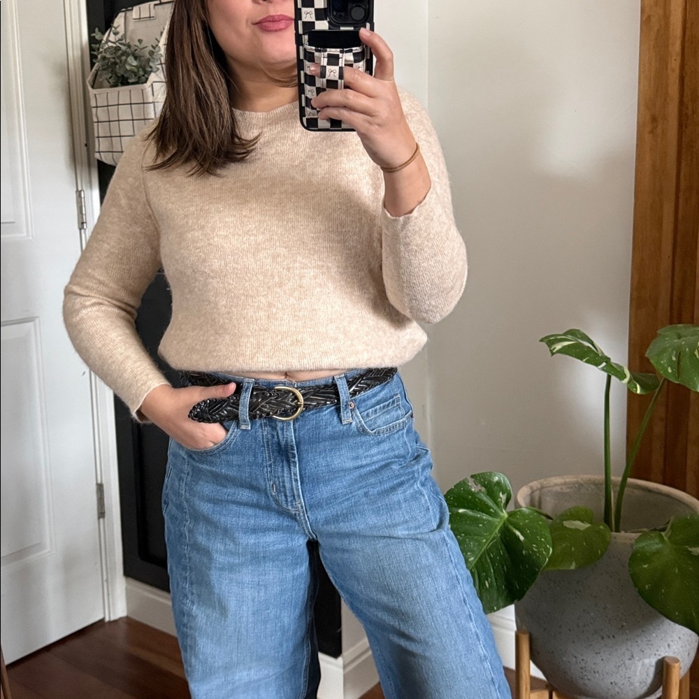 ACNE Studio Alpaca Wool Blend Pullover Crewneck Sweater. Size M